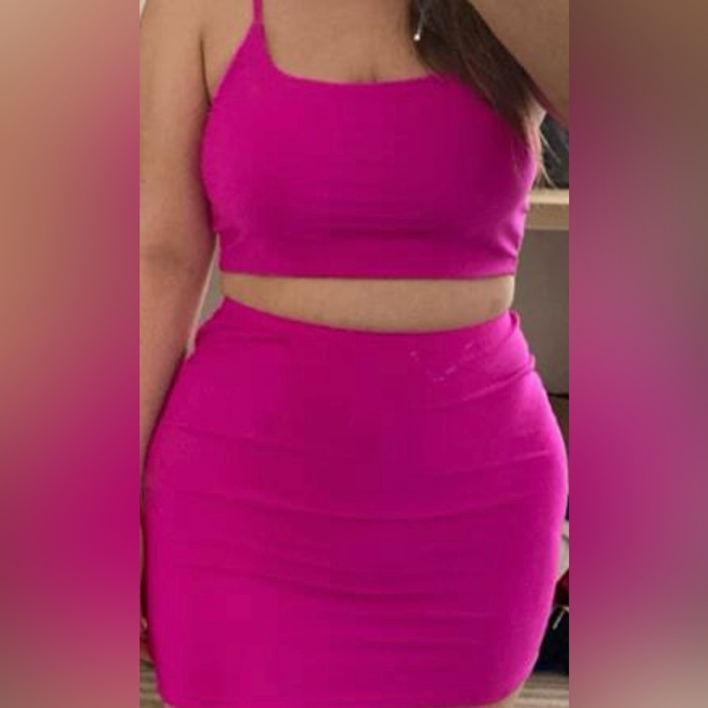 Hot Pink 2 piece set